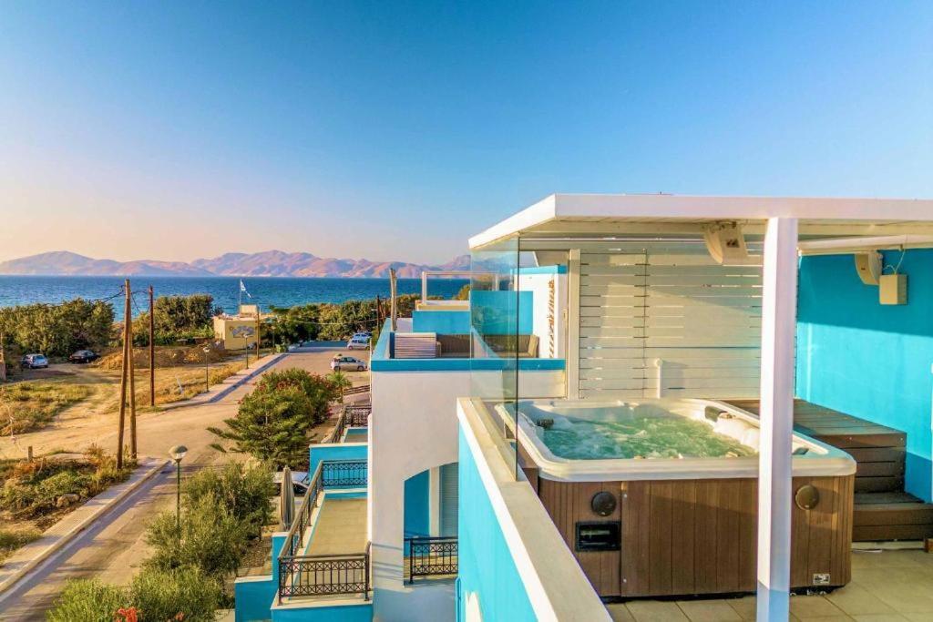 Seabreeze Villa - With Jacuzzi & Heated Pool Mastichari  Exteriér fotografie